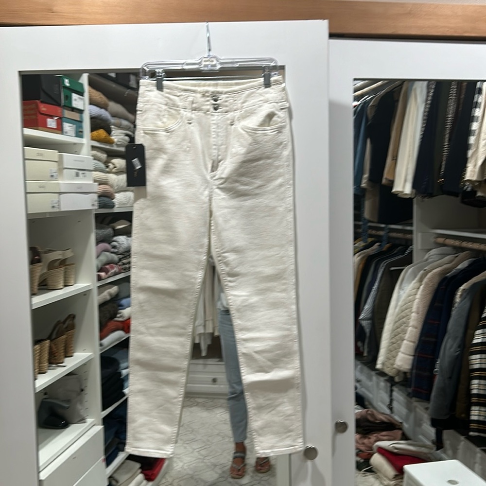 Rag and Bone Off-White Denim Pants